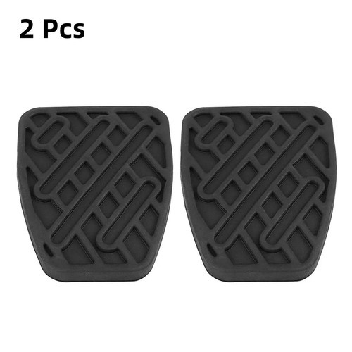 2PCS Car Clutch Brake Pedal Pad Cover 46531JD00A For Nissan Qashqai Rogue Sport