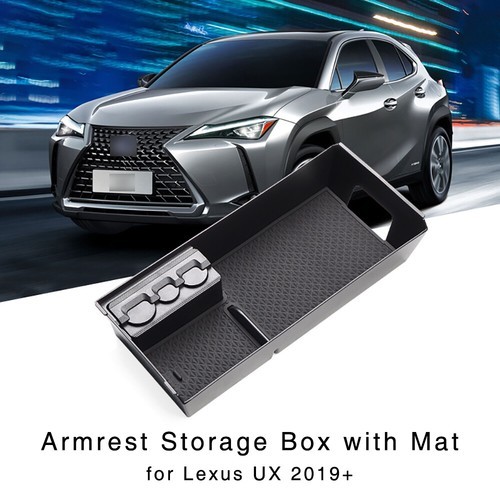 For Lexus UX UX200 UX250h 2019 2020 Armrest Storage Box Central Console Tray