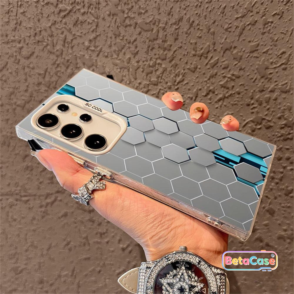 เคสโทรศัพท์ Blue Sky Honeycomb IMDS25, S24, S23, S22, S22U, S23U, S24U, S25U, S25Edge, S24PLUS, S24FE, S23PLUS, S23FE