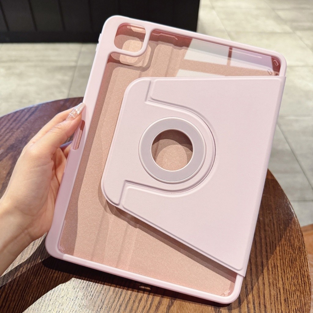 เคสไอเเพด360°หมุนตั้ง/นอนได้ for mini7/6  Air13 Air4/5/6/7  Gen7/8/9/10/11 pro11 12.9 ใส่ปากกาได - รูปที่ 7