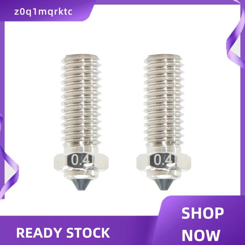 z0q1mqrktc หัวฉีด Bimetal 2 ชิ้นสําหรับ Q1-Pro/X-Max 3/X-Plus 3/X-Smart 3 3D เครื่องพิมพ์