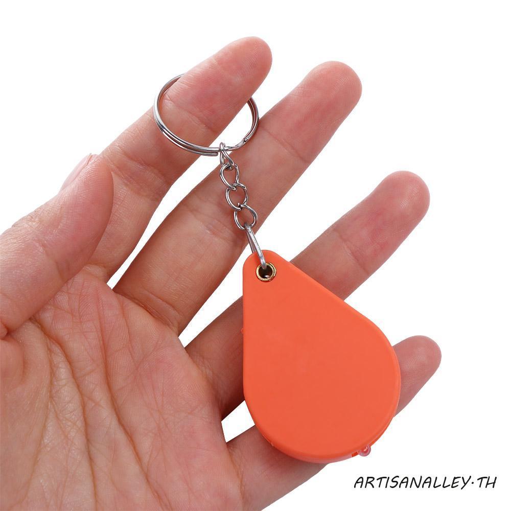 ARTISANALLEY แว่นขยายแบบพับได้ทนทาน 10X เลนส์ Loupe พร้อมเครื่องมือขยายแหวนกล้องจุลทรรศน์