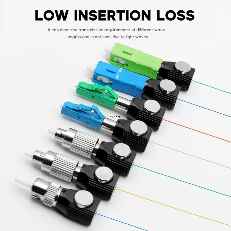 MG Optical Fiber Connectors อะแดปเตอร์ OTDR Test Fiber Coupler เปลี่ยน UPC APC
