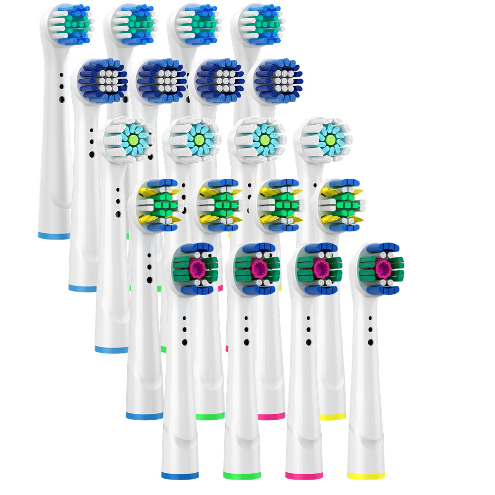 Brush Head Nozzles for Braun Oral B Replacement Toothbrush Head Sensitive Clean Sensi Gum Care Brush