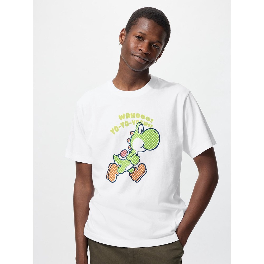 เสื้อยืด UNIQLO Mario UT Classic Design นำเข้าจากญี่ปุ่น DIRECT MAIL รหัส 480928