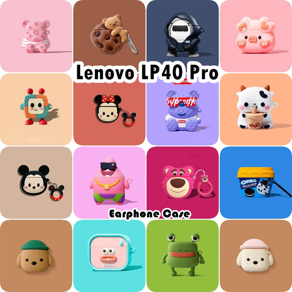 อนาคตดาวสําหรับLenovo LP40 Proกรณีหูฟังกรณีหวานน่ารักการ์ตูนซิลิโคนอ่อนนุ่มปลอก - รูปที่ 6