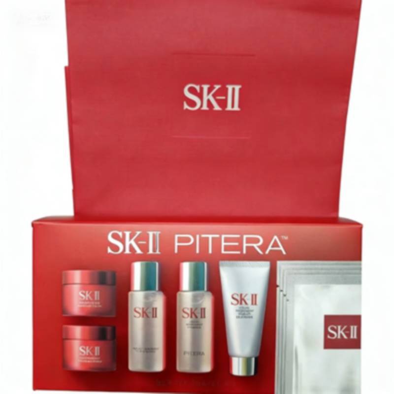 W06-Fairy Water Skin Care Set Cream Facial Cleanser Mask ชุดเก้าชิ้น-W-A2