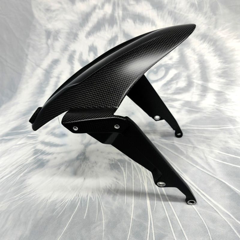 เหมาะสําหรับ Augusta MV AGUSTA Thugs 1,000 B1000 RUSH D800 คาร์บอนไฟเบอร์บังโคลนหน้า Y