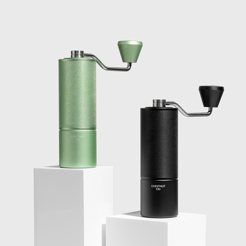 TIMEMORE C3S เครื่องบดกาแฟแบบมือหมุน บดอิตาลีแบบมือ แกนคู่