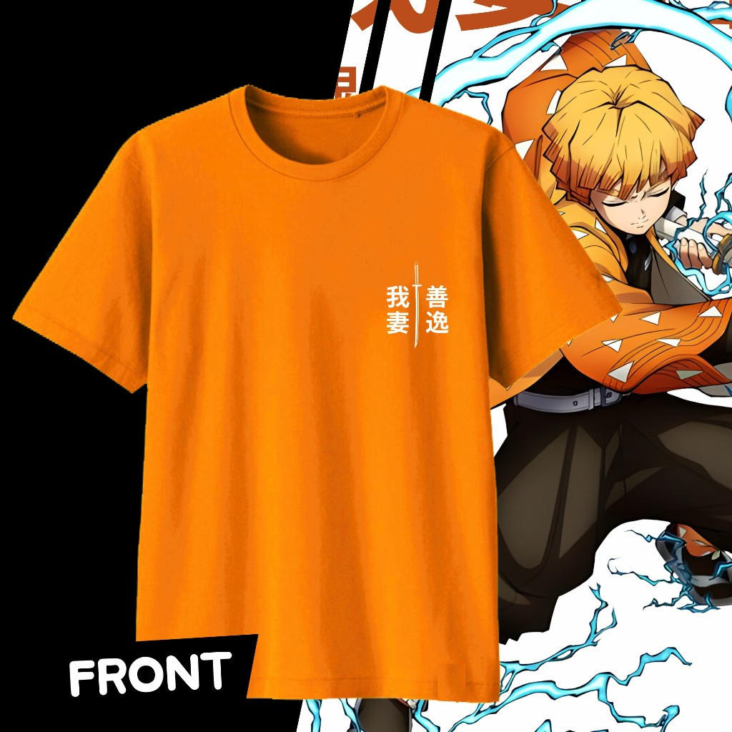 เสื้อยืด Demon SLAYER ANIME | เซนอิทสึมะ Cotton100%เสื้อยืดอะนิเมะ เสื้อยืดพิมพ์ลาย S-5XL ราคา ถูกที่สุด ดีลบีเคเค แกลเลอรีภาพที่ 8