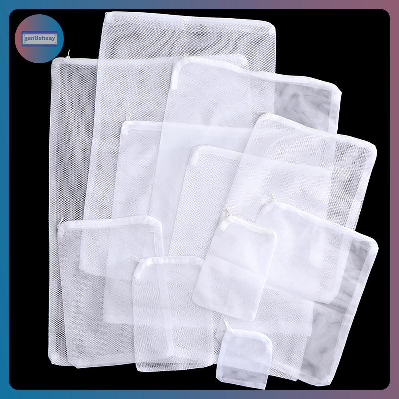 GG Aquarium Filter Bag Fish Tank Mesh Bag Zipper Net Pond Bio Ball Active Carbon VN
