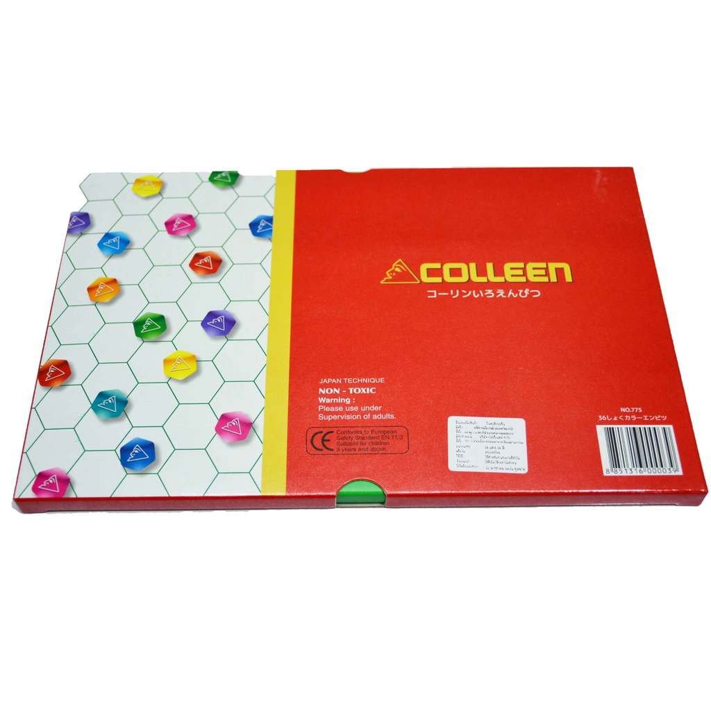 สีไม้ยาว คอลลีน 36 สี 775