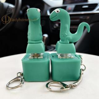 ONELADY พวงกุญแจเสียงปุ่มงูพร้อมไฟสีสันสดใสชาร์จคีย์บอร์ดสัต…