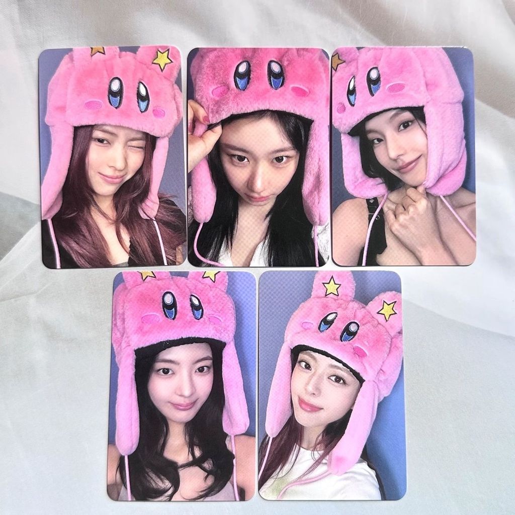 Itzy GWBG ms5 การ์ดอัลบั้มต่อพ่วง Kabi Zhiliu Na ลูกปัดคอปก dk ไม่มีเฉพาะ