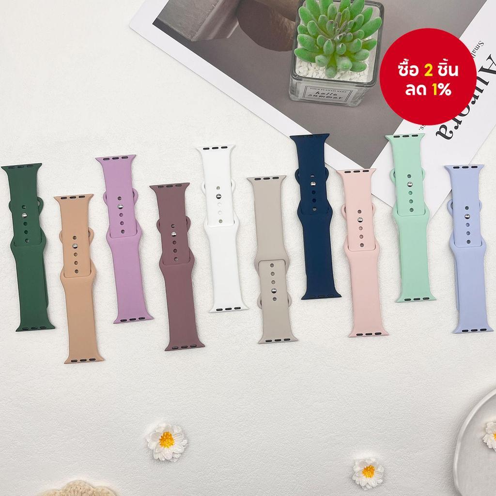 สายสํารอง 1 ชิ้นสําหรับ Apple Watch Ultra/SE & iWatch Series 10-1 หัวเข็มขัดผีเสื้อพร้อมการออกแบบสตั๊ดกลมเข้ากันได้กับ38มม-49มม