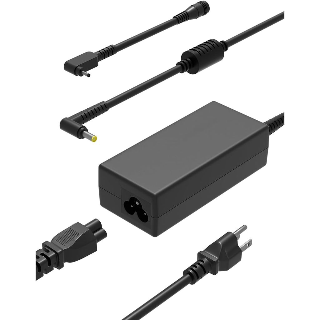 65W AC Charger Compatible with Acer Aspire 5 3 1 6 A315 A515 A314 Series Aspire One E1 E3 E5 E11 E14