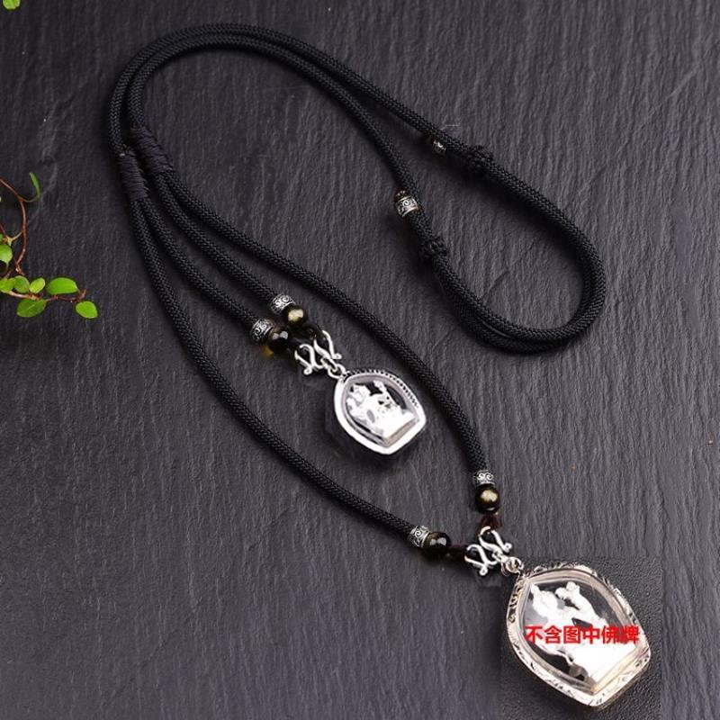 สร้อยห้อยพระแบบไทย อัญมณีลายนิยม สไตล์=i26 FD3Z