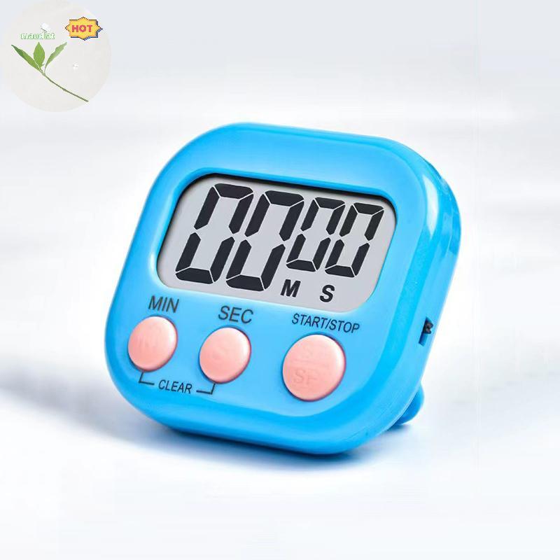 Mud Magnetic Digital Kitchen Timer พร้อมขาตั้ง 99-Minute Digital Kitchen Timer Cook-Friendly Countin