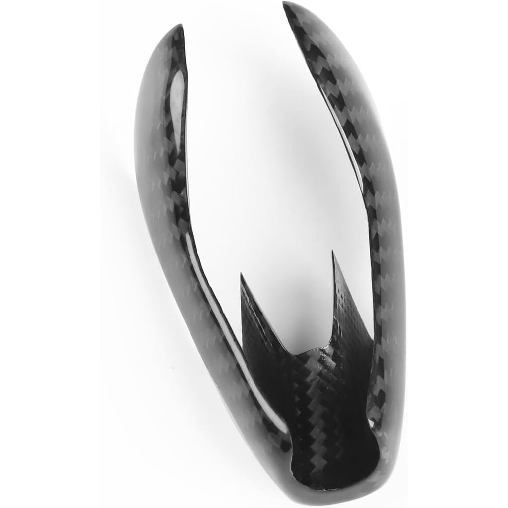 Toworldit แห้งคาร์บอนไฟเบอร์เกียร์ Knob Shift Head Lever Shifter ฝาครอบ Trim ใช้งานร่วมกับ BMW M2 G8