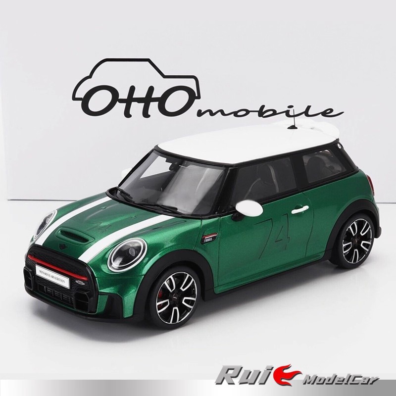 1: 18OTTO Mini Cooper Mini Cooper F56 JCW 2023 เรซิ่นรถรุ่นของสะสม