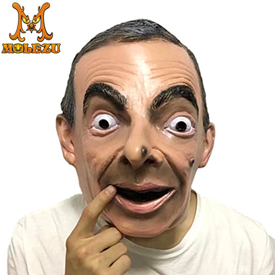 หน้ากากตัวละครคนดังแบบ Trump พร้อมหมวกปาร์ตี้Funny Character Mask with Party Hat