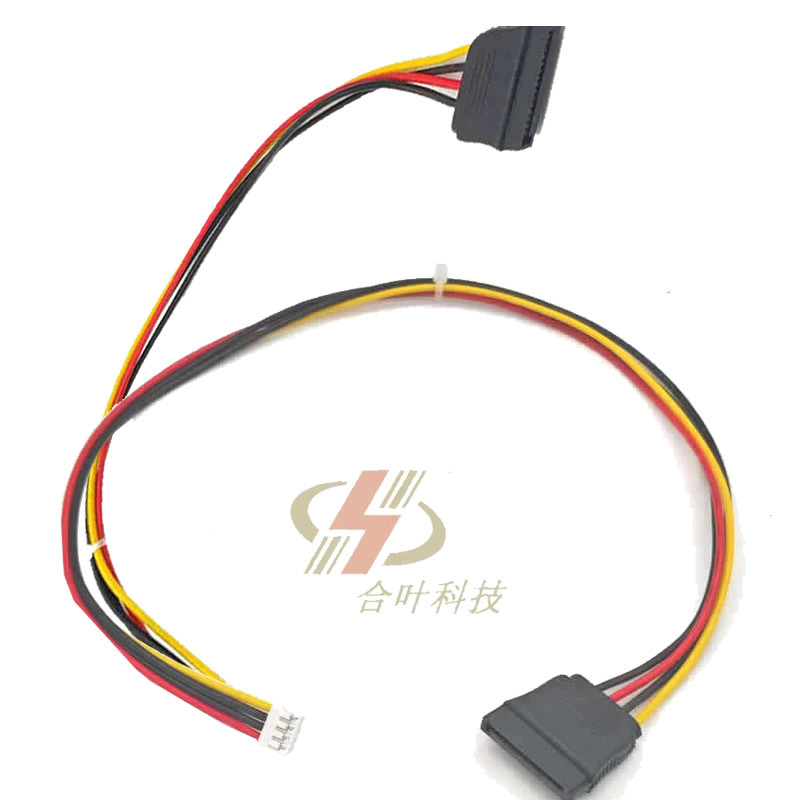 JPWR สายไฟ SATA One Point Two Solid State Drive สายไฟ All-in-One คอมพิวเตอร์ 4-pin to sata sdd