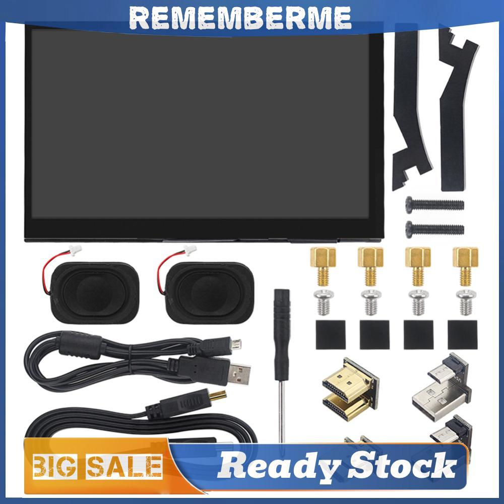 7 นิ้ว IPS หน้าจอสัมผัสโมดูลชุดจอแสดงผล Monitor สําหรับ Raspberry Pi 4B/3B สําหรับ Win10/Win8/Win7 ร