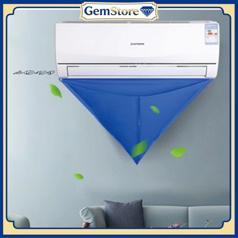 ​​ฝาครอบทําความสะอาด AC พลาสติกป้องกันการรั่ว 0.5 - 2 PK สําหรับบ้านและสํานักงาน AC​​