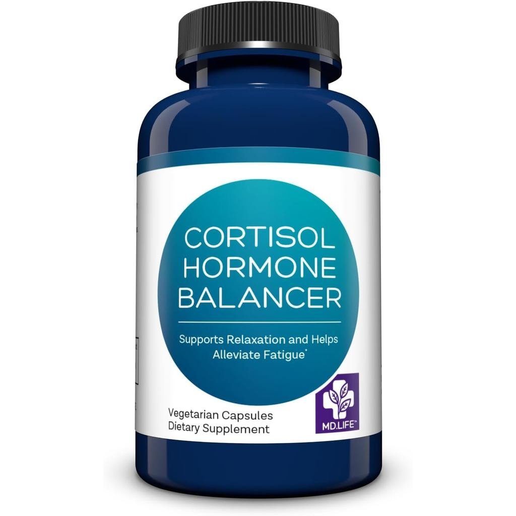 MD Life Cortisol อาหารเสริม (30 แคปซูล) - รองรับระดับ Balanced Cortisol พร้อม Phosphatidylserine, Ma