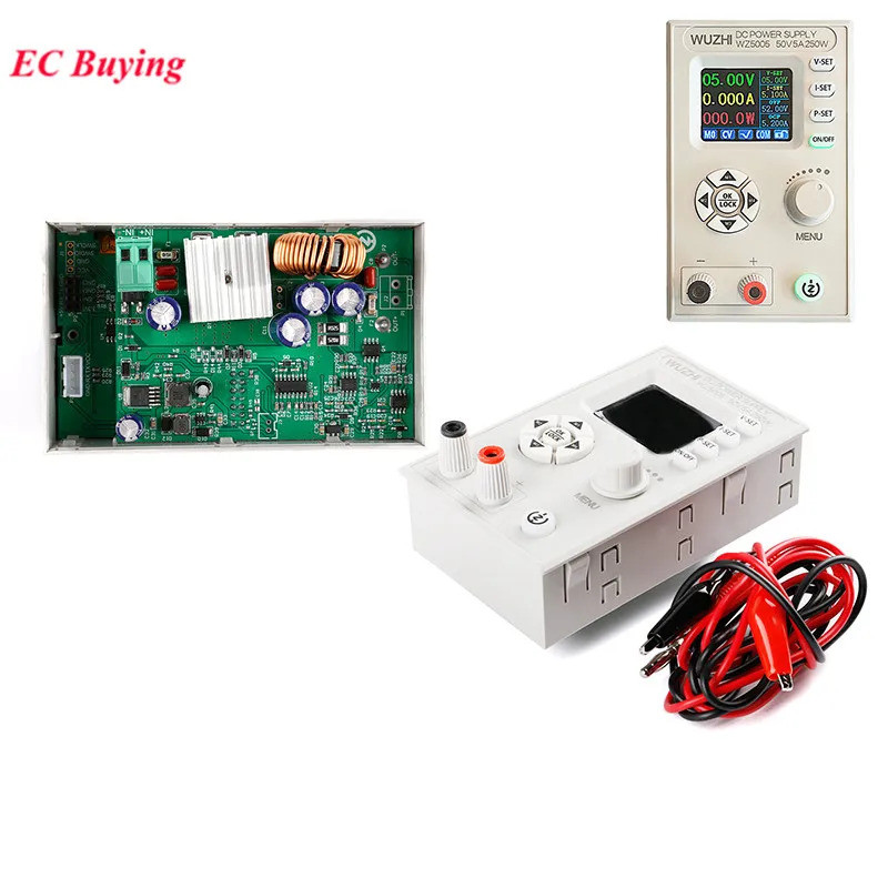 DC Regulated Power Supply โมดูล CC CV 50V 5A Digital Control ปรับ Regulated ห้องปฏิบัติการ Buck ขั้น