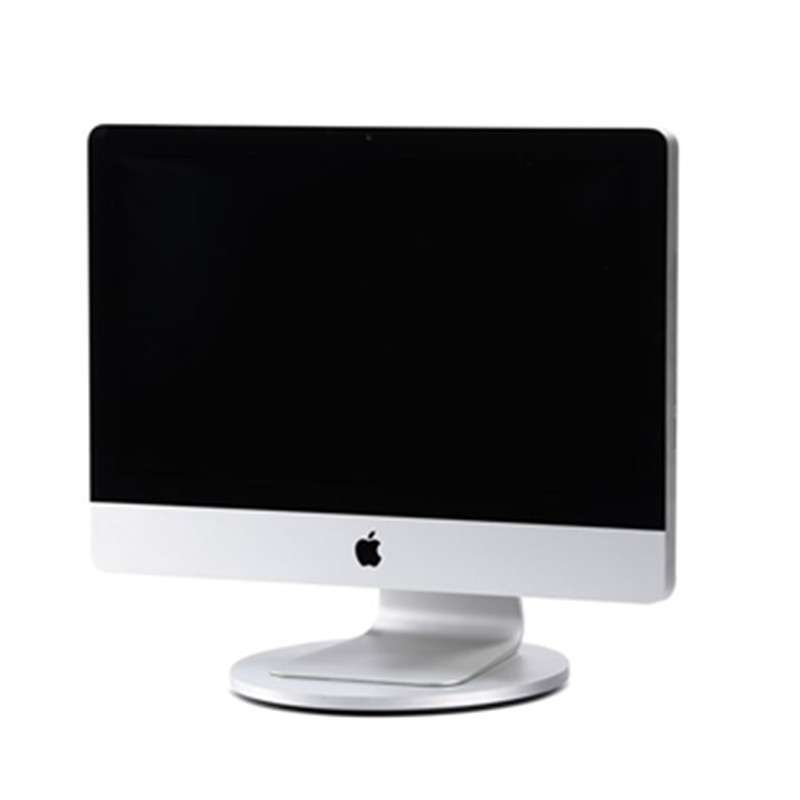 การส่งมอบชิ้นเดียว Just Mobile All-in-One Machine imac Stand Monitor ฐานหมุนได้ ฐาน iMac AXHX