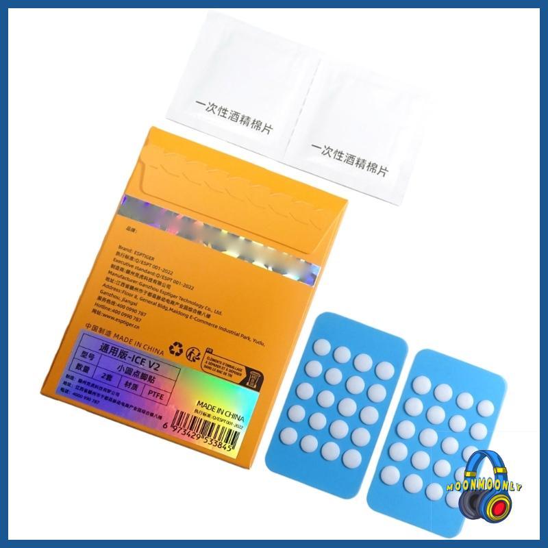 MOON Mouse Feet DIY Universal Dot White Glides ICE Version Set