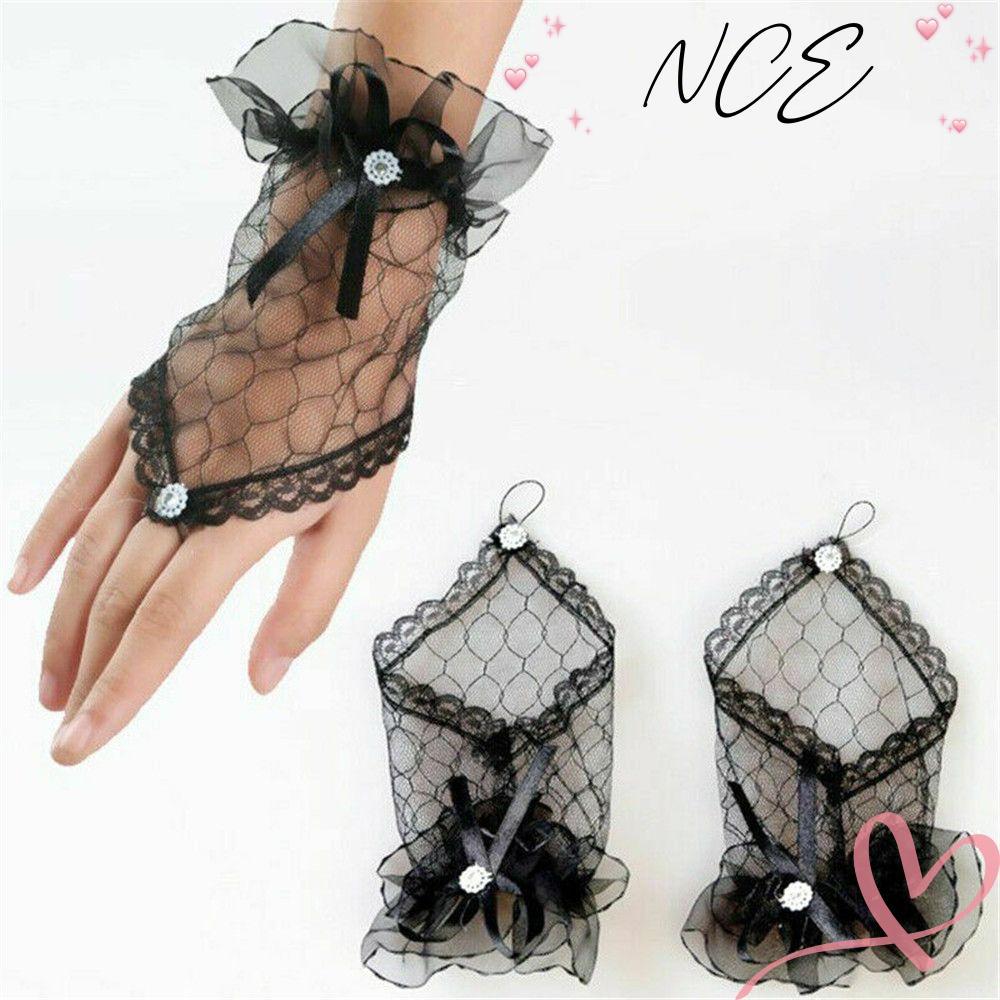 NCE Fingerless ถุงมือคอสเพลย์