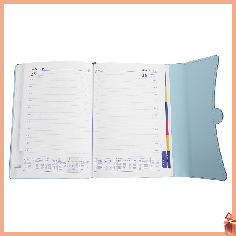 Notepad Calendar Planner Assignment Notebook Journal dliyuanai