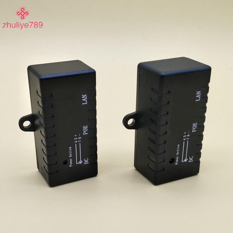 <zhuliye789>G Gigabit Power Over Ethernet Passive PoE Injector Splitterสําหรับกล้องกล้องวงจรปิด IP N