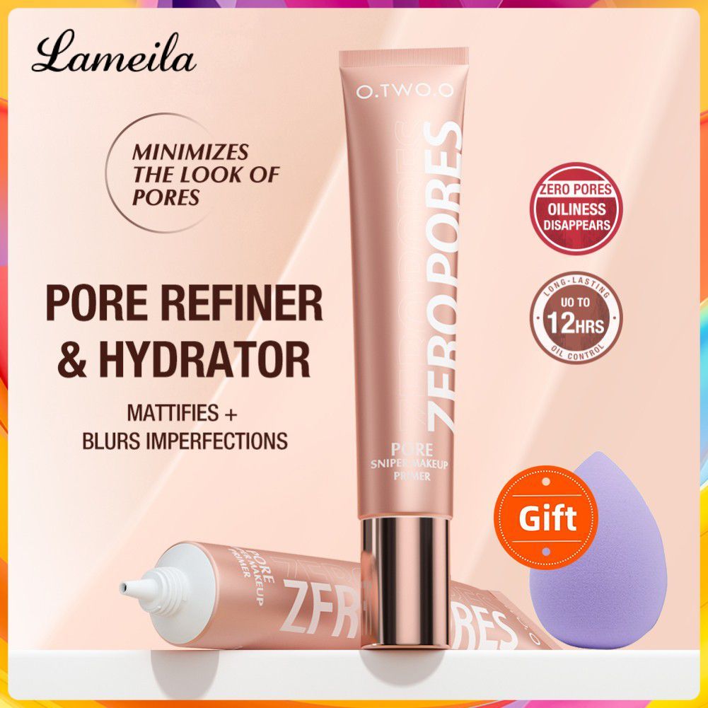 Laneila O.tw OO Face Primer Matte Long-Wear กันน้ํา Smooth Fine Lines Oil Control แต่งหน้าฐาน Moistu