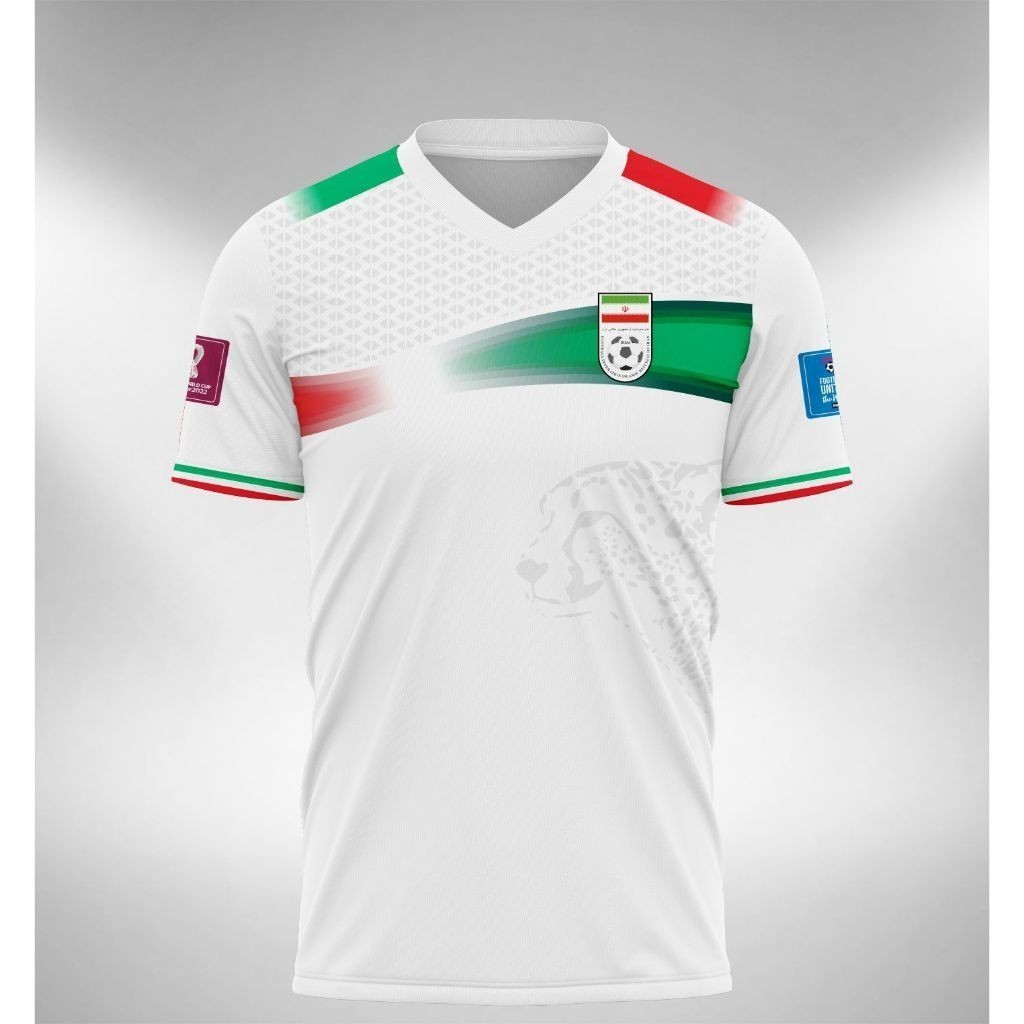 Iran Home Jersey 2025 สำหรับฟุตบอลโลก | ชุดทีมชาติชายระบายอากาศดี แห้งไว สวมใส่ง่าย