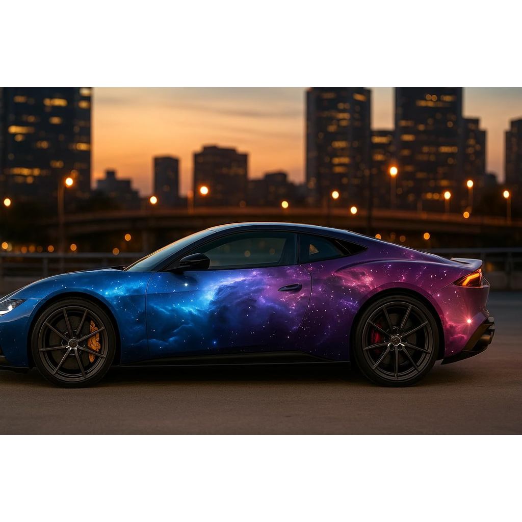 ตกแต่งรถภายนอกสีแดงสีดําแบบไดนามิกลาย-กันน้ํา UV-Resistant รถยนต์ด้านข้าง Decals รูปลอกรถ - Performa