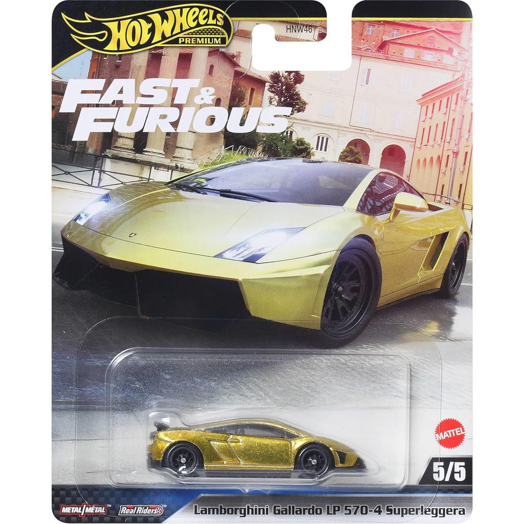 Hot Wheels Premium Fast & Furious Lamborghini Gallardo LP 570-4 Superleggera HNW46