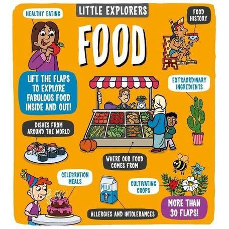 Little Explorers: Food - Board book โดย Dynamo Ltd