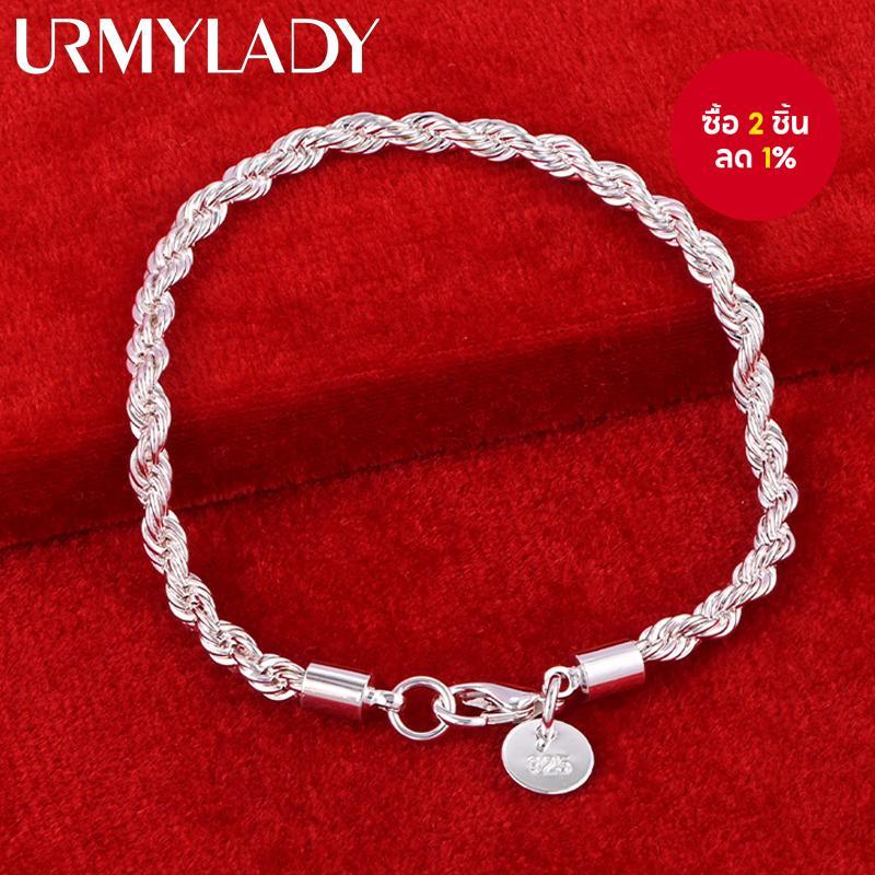 สร้อยข้อมือสําหรับผู้หญิงผู้ชายคลื่นน้ําเสน่ห์โซ่สไตล์แฟชั่นงานแต่งงานเครื่องประดับ