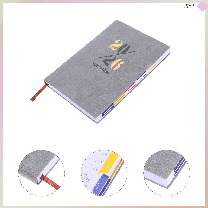 2026 Notepad College Student Planner Planer Calendar Time Diary Aesthetic Notebook junshaoyipin