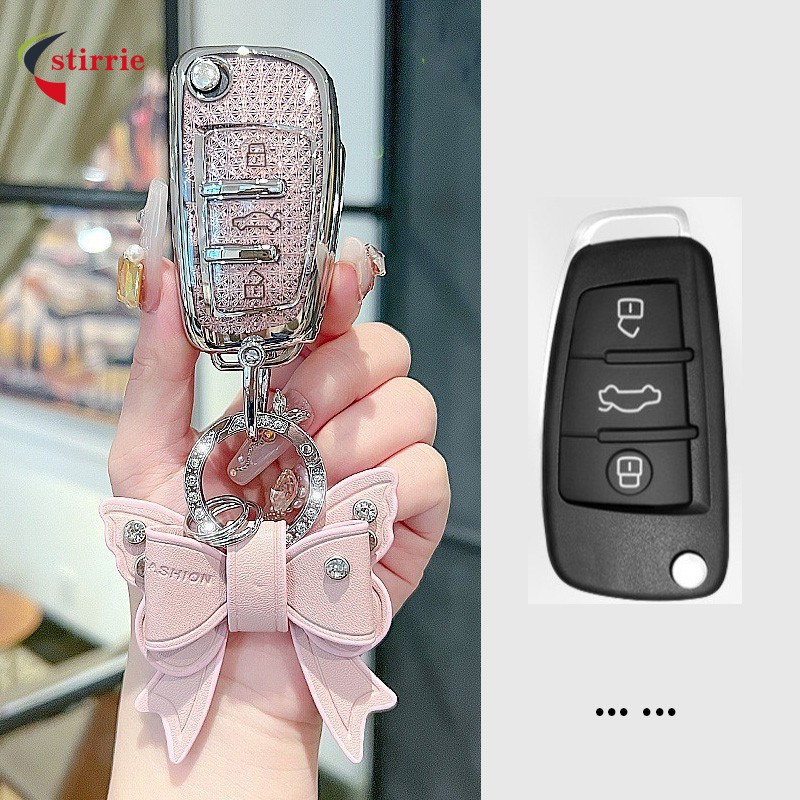 ฝาครอบกุญแจรถสําหรับ AudiQ2L A6L Q3 A4L Q5L A3L A5 A7L TT Q4ETRON S3 รถอุปกรณ์เสริม