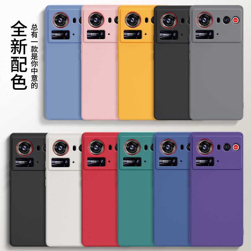 Nubia Z80 Ultra Z70S Z70 Z60 Z50 Ultra ฝาครอบ Capas ซิลิโคนเหลวกันกระแทกกันชน TPU Soft Case