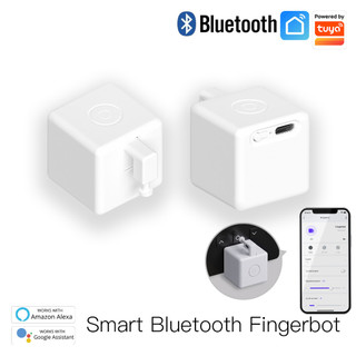 Tuya สมาร์ทบลูทูธ Fingerbot ปุ่มสวิทช์ Pusher Smart Life App ควบคุมเสียงผ่าน Alexa, Google Assistant