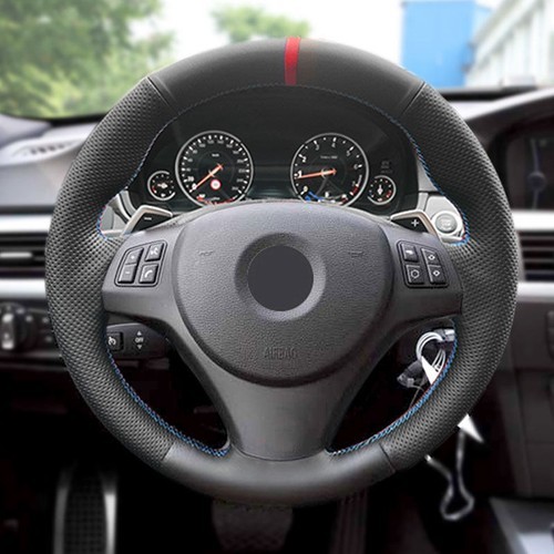 Car Steering Wheel Leather Cover For BMW 3 Series M Sport E90 320i 330i 335i