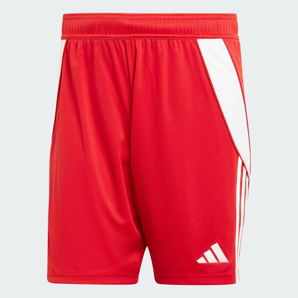 adidas ฟุตบอล กางเกงขาสั้น Tiro 24 ผู้ชาย สีแดง IR9379