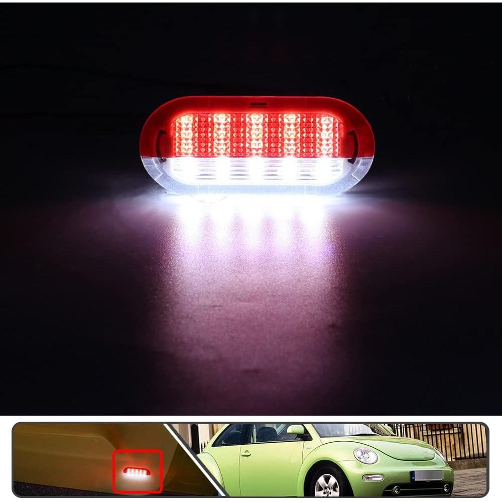 2Pcs LED Courtesy Door Light for Volkswagen Beetle Golf MK3 MK4 Jetta MK3 MK4 White LED Courtesy Pro