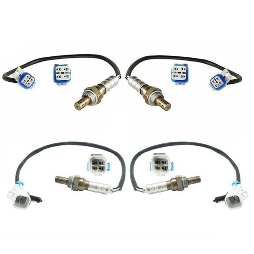 4X O2 Oxygen Sensor Upstream & Downstream For 2008-2014 GMC 4.8L 5.3L 6.0L 6.2L