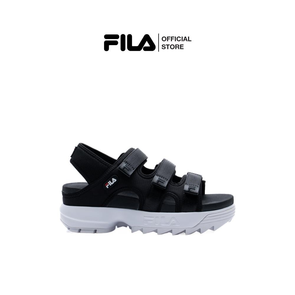 FILA รองเท้าแตะรัดส้นผู้ใหญ่ DISRUPTOR SD PUFFY รุ่น 1SM02782H - สีดำ